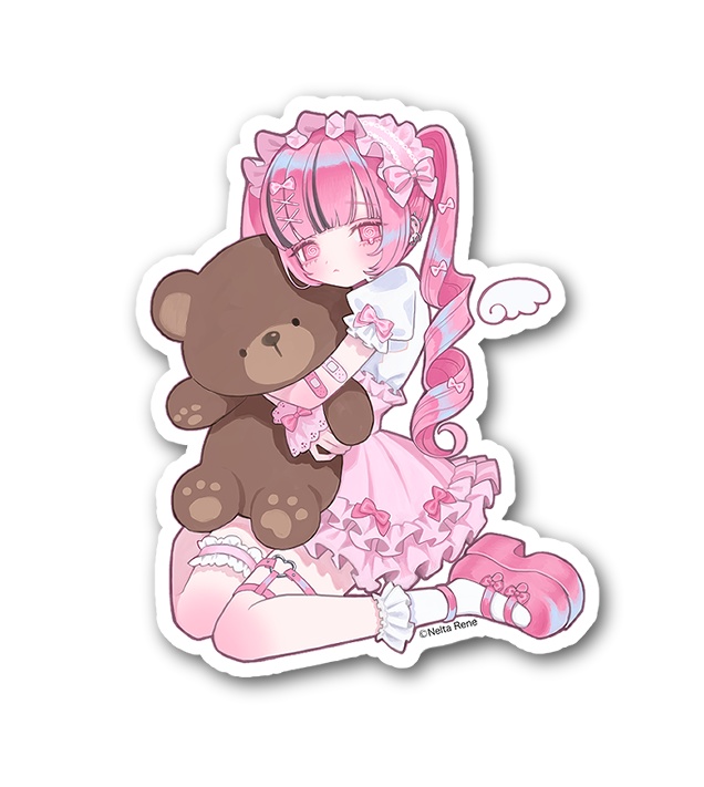 みるるちゃんステッカー