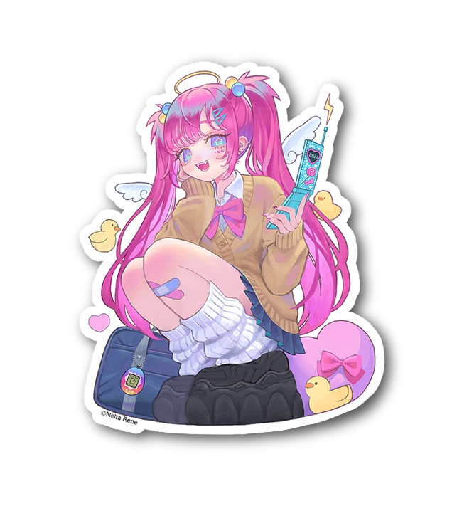 ぴぴぴステッカー