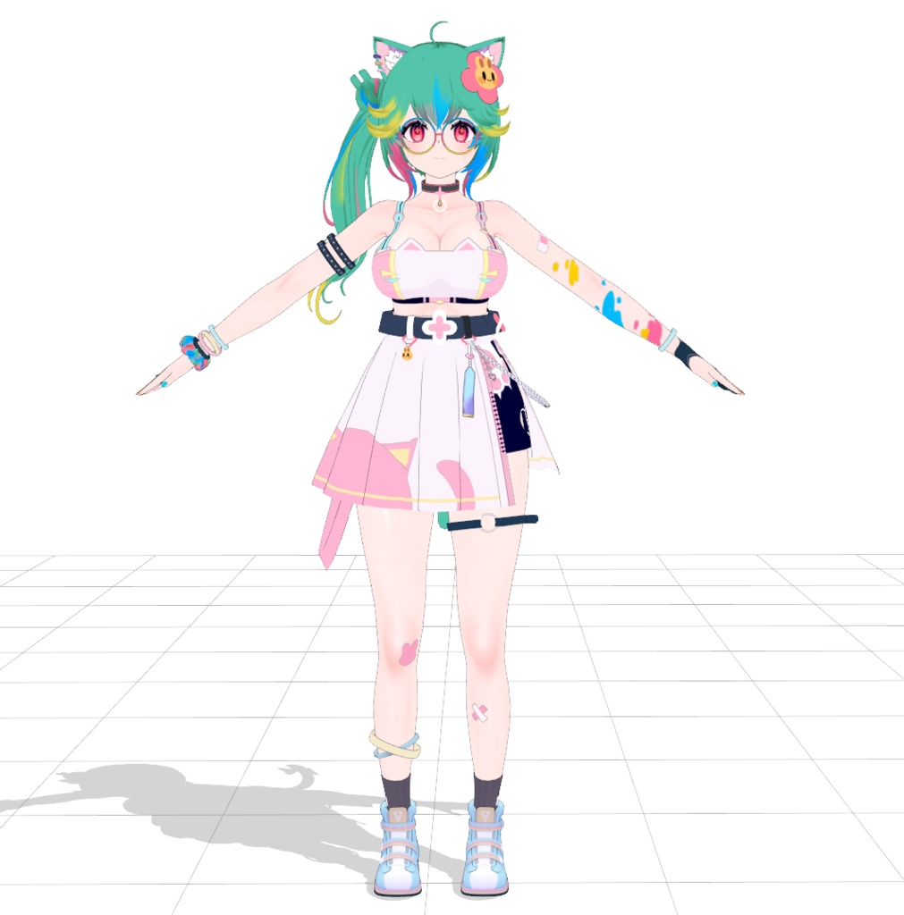 Rosedoodle 3Dモデル(MMD対応)