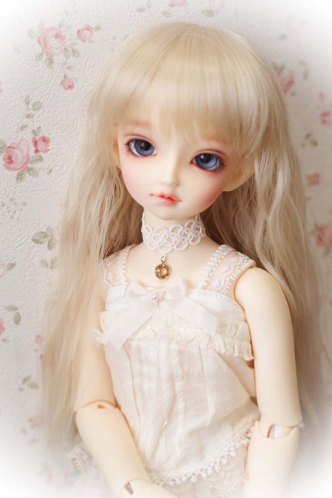 【ドール】タティングレースチョーカー「Sageセージ(C)」