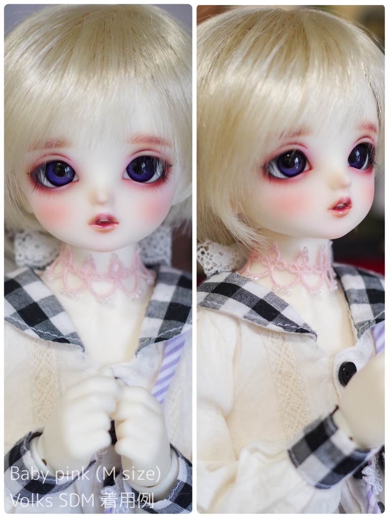 「Raindropレインドロップ」タティングレースチョーカー