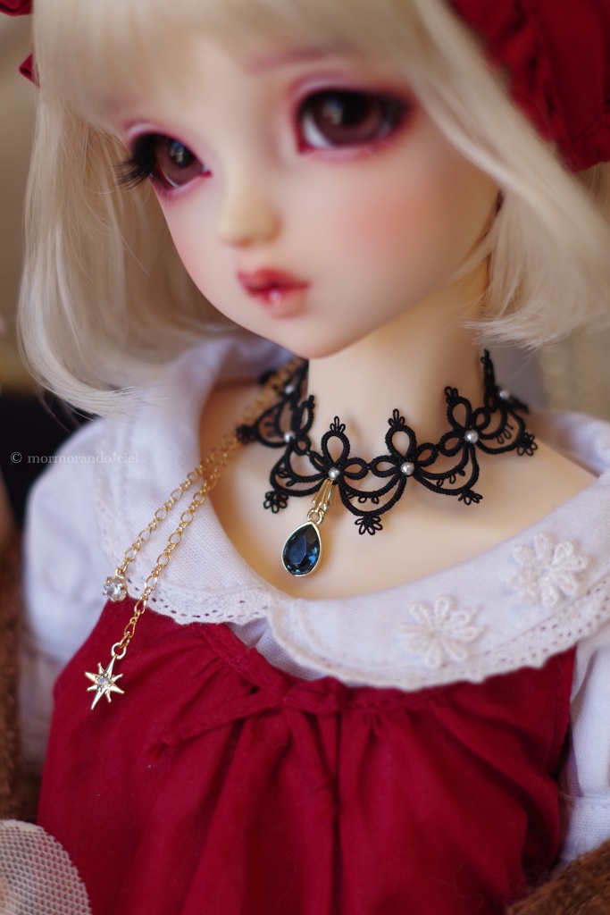 「Noelノエル」タティングレースチョーカー