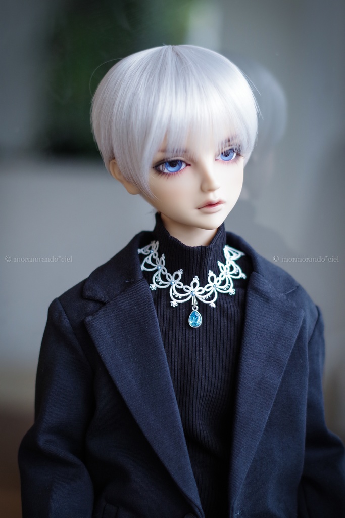 「Noelノエル」タティングレースチョーカー