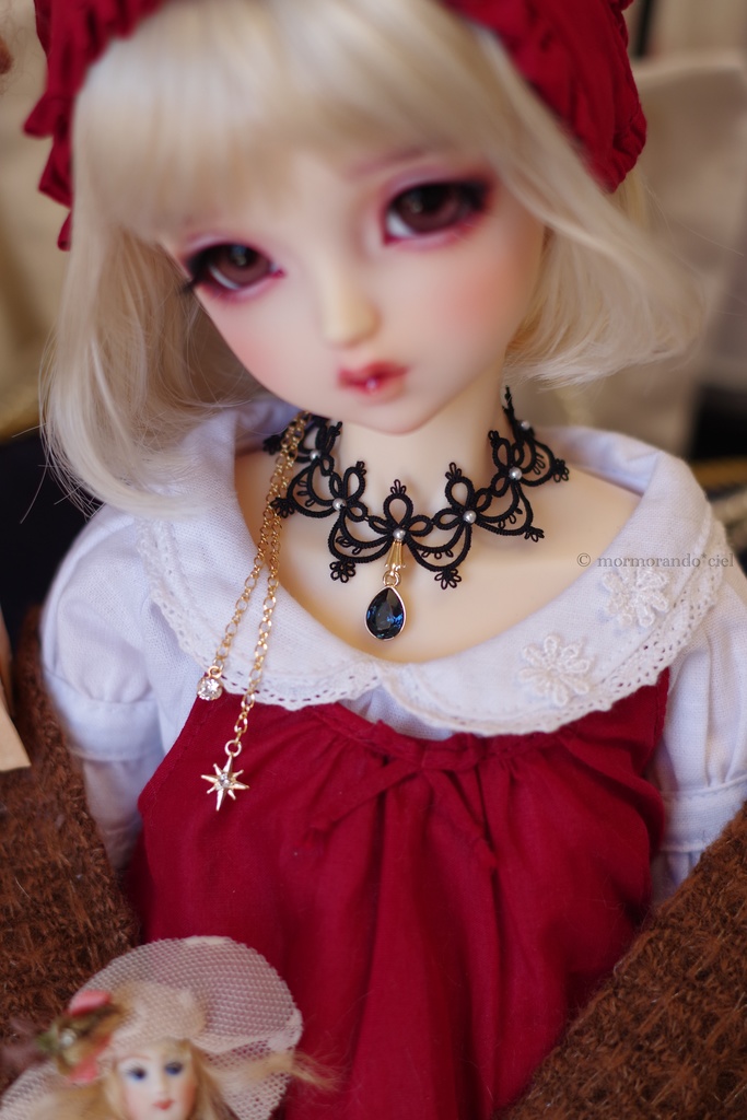 「Noelノエル」タティングレースチョーカー