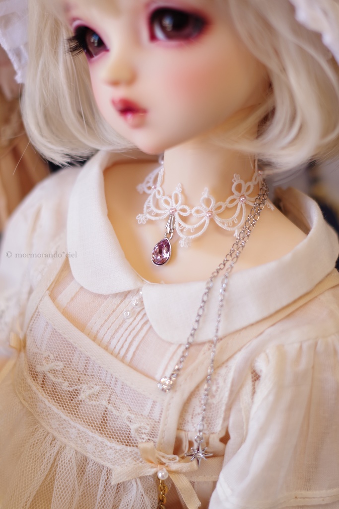 「Noelノエル」タティングレースチョーカー