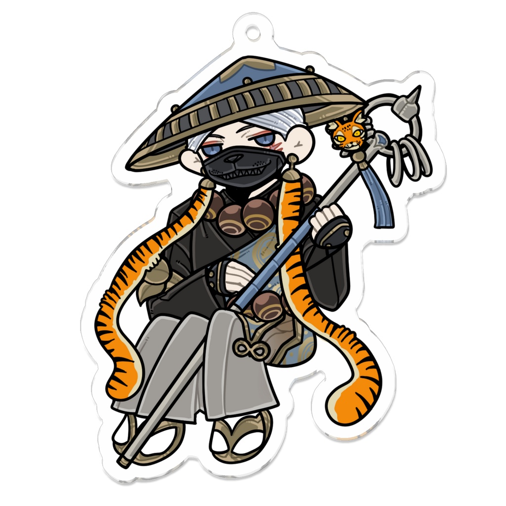 干支モチーフキャラクターキーホルダー(寅年)