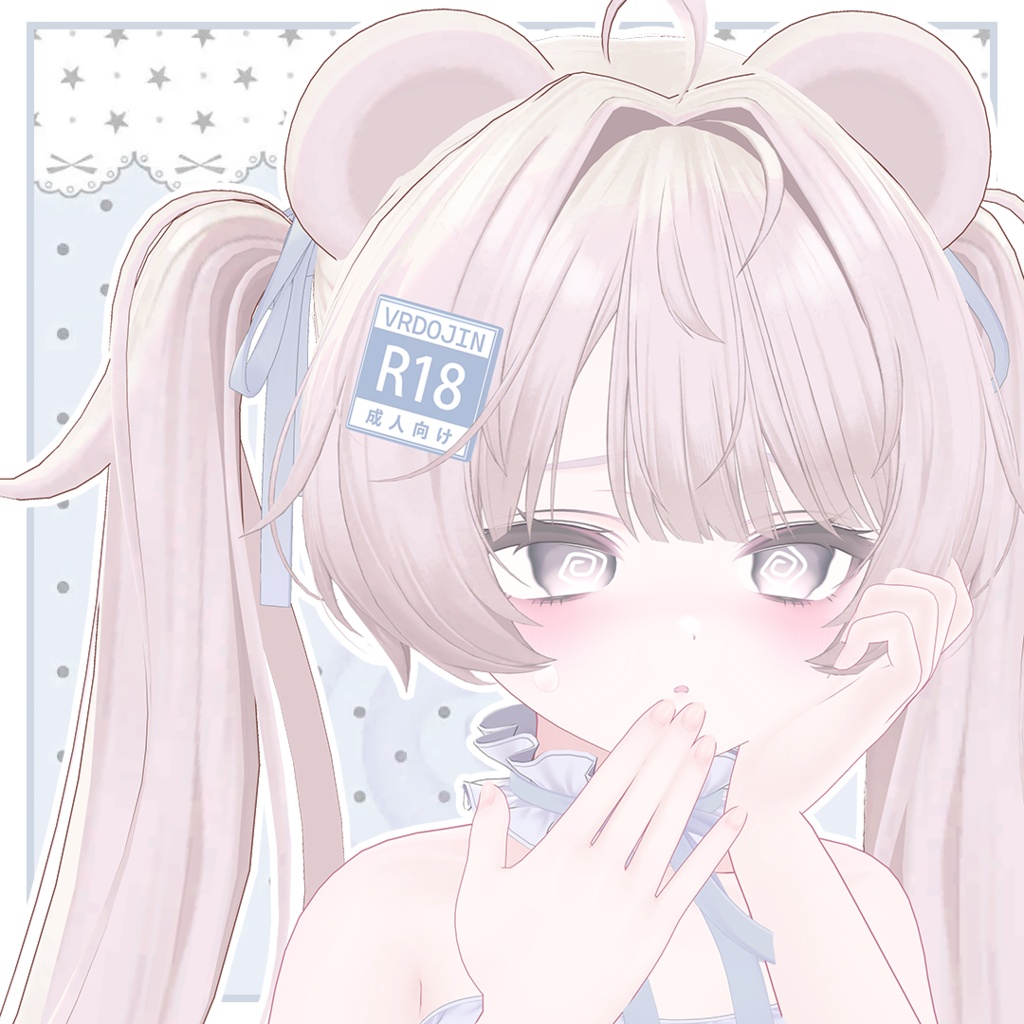 【VRC】ただのヘアピンだよ