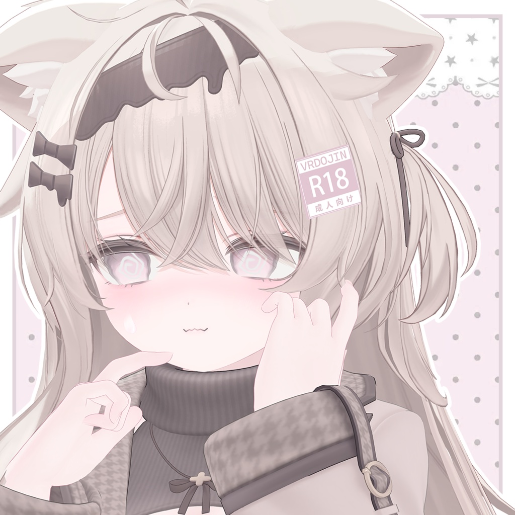 【VRC】ただのヘアピンだよ