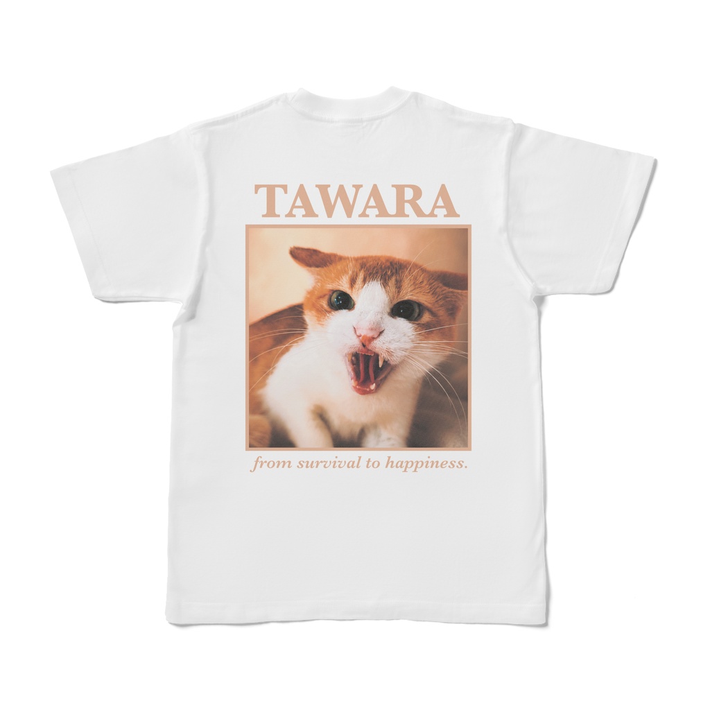 たわらちゃん白Tシャツ