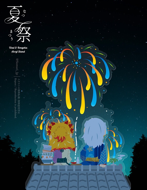 夏祭りアクリルスタンド