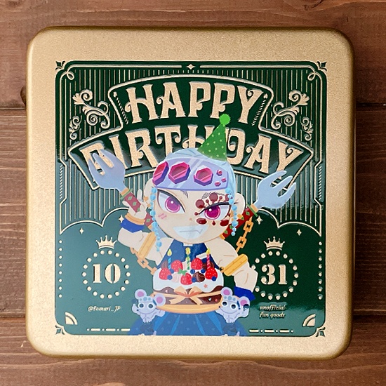 💎さんHAPPY BIRTHDAY缶
