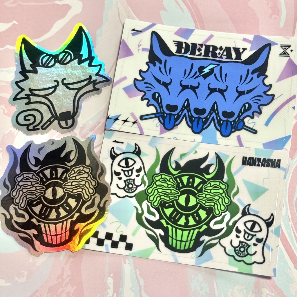 【非公式】DE0・HTMステッカー