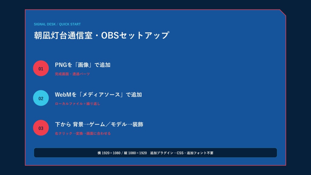 〖VTuber・配信者向け〗朝凪灯台通信室 配信画面パック|雑談・2人・ゲーム・声だけ・縦型