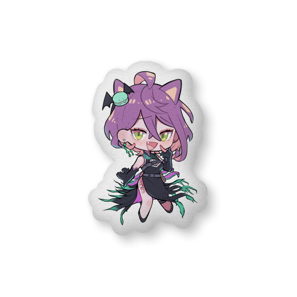 ふかふかにゃんマカクッション