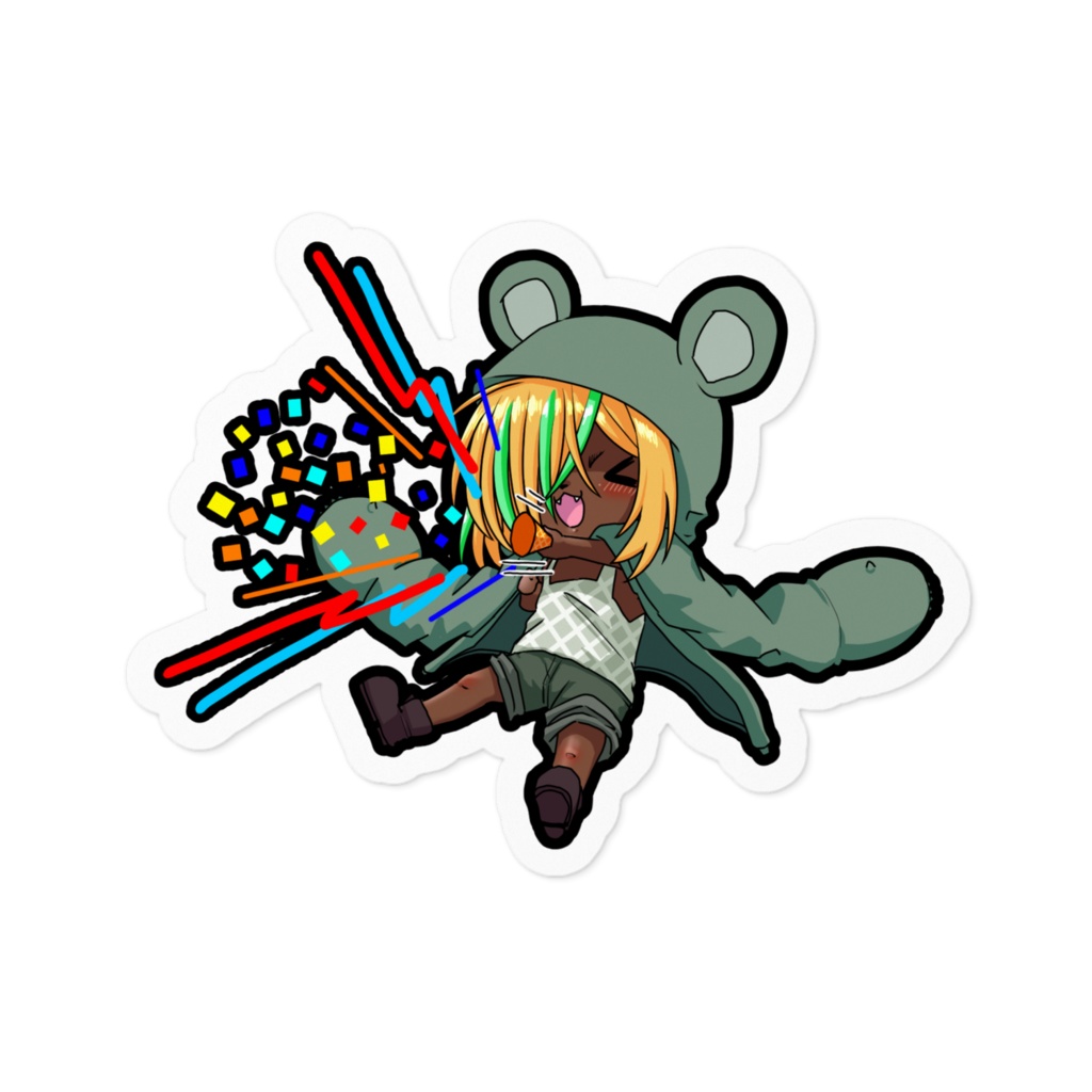 【モステッカーシリーズ】お祝いモスパーくん