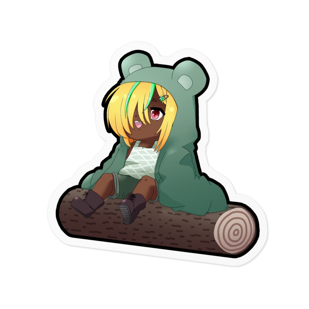 【モステッカーシリーズ】お空を眺めるモスパーくん