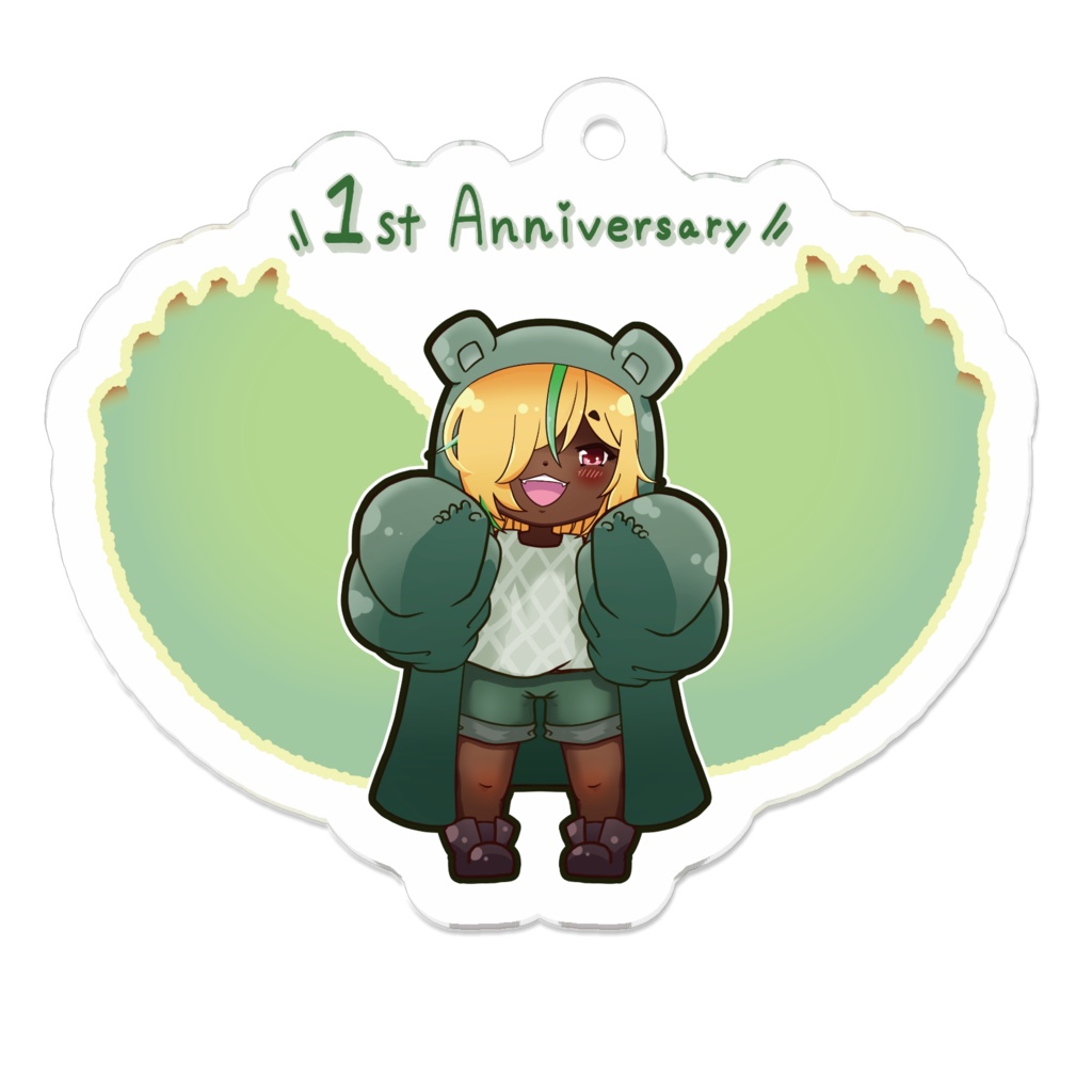 【1st Anniversary】モスパーライト　アクリルキーホルダー