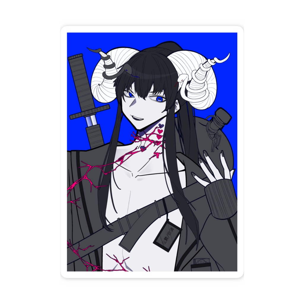 雪月ケイ(ステッカー)