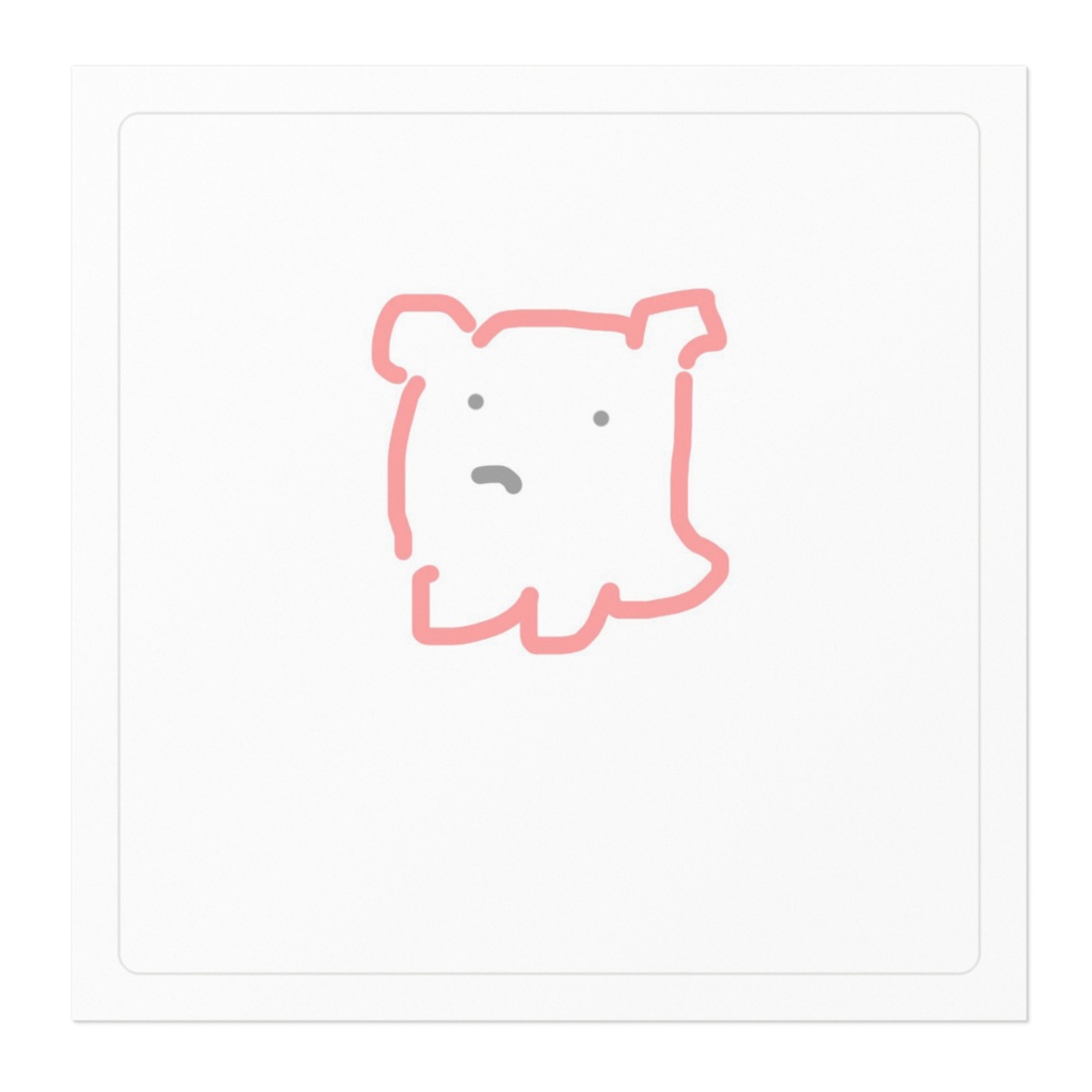 天使のメンダコステッカー