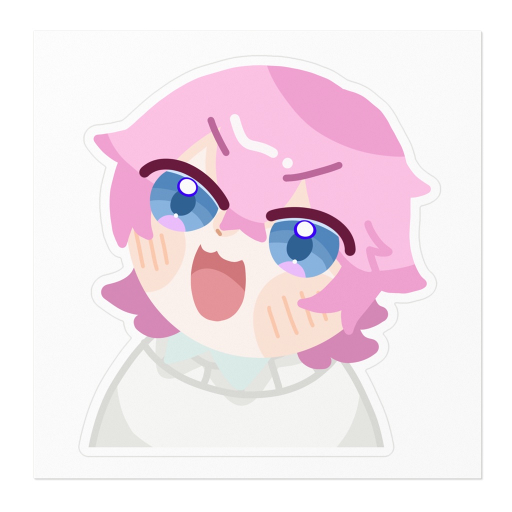 春崎千颯のパクパクステッカー