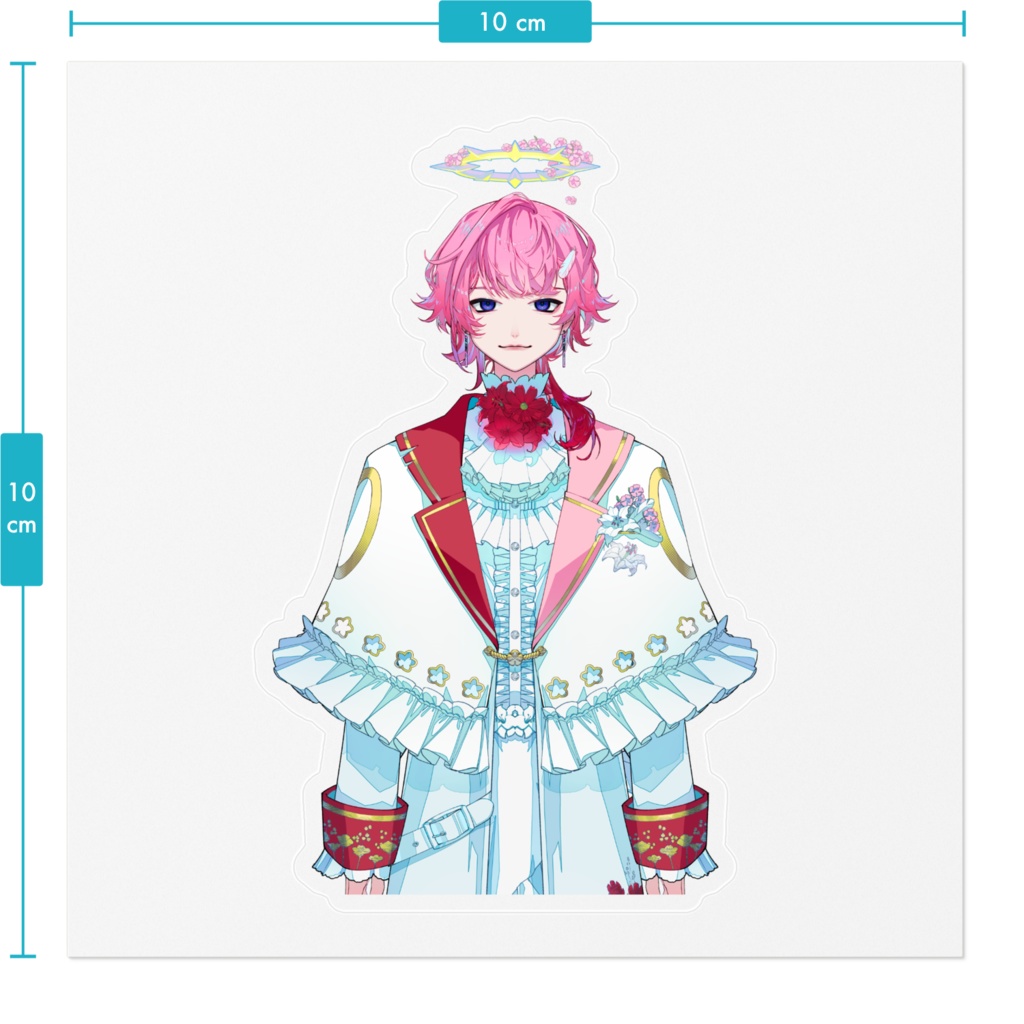 春崎千颯の証明写真ステッカー