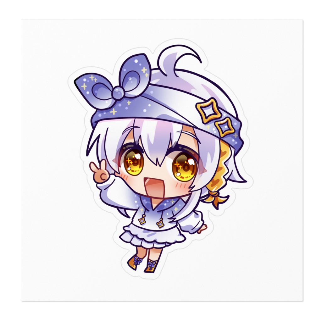 ミリル・シャムシルル ステッカー デフォルメパーカー