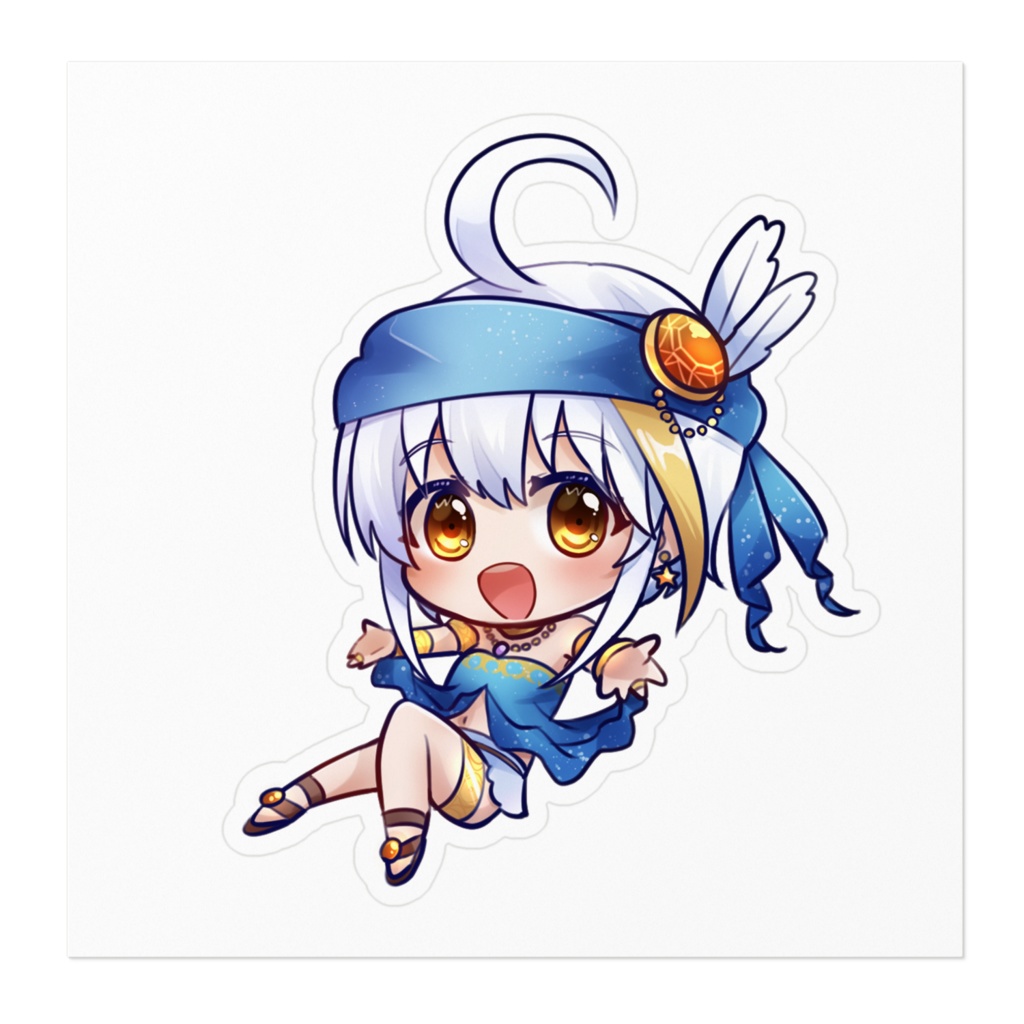 ミリル・シャムシルル ステッカー デフォルメ通常衣装