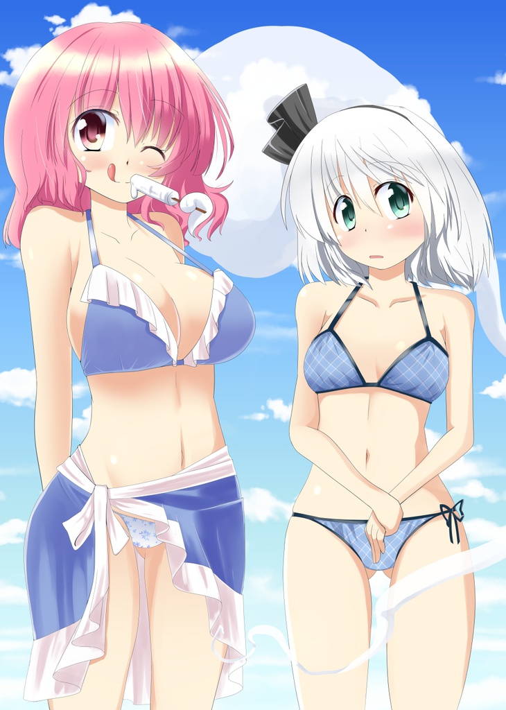 スティックポスター１：ゆゆみょん水着ポスター