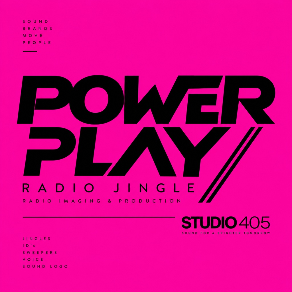 汎用ラジオジングル　POWER PLAY(パワープレイ)　×３タイプ