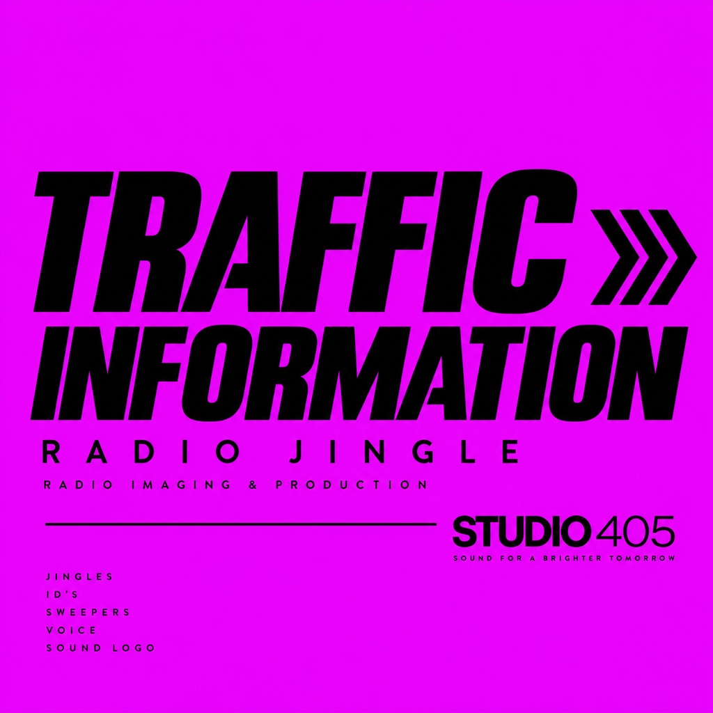 汎用ジングル　TRAFFIC INFORMATION (トラフィックインフォメーション)×３タイプ