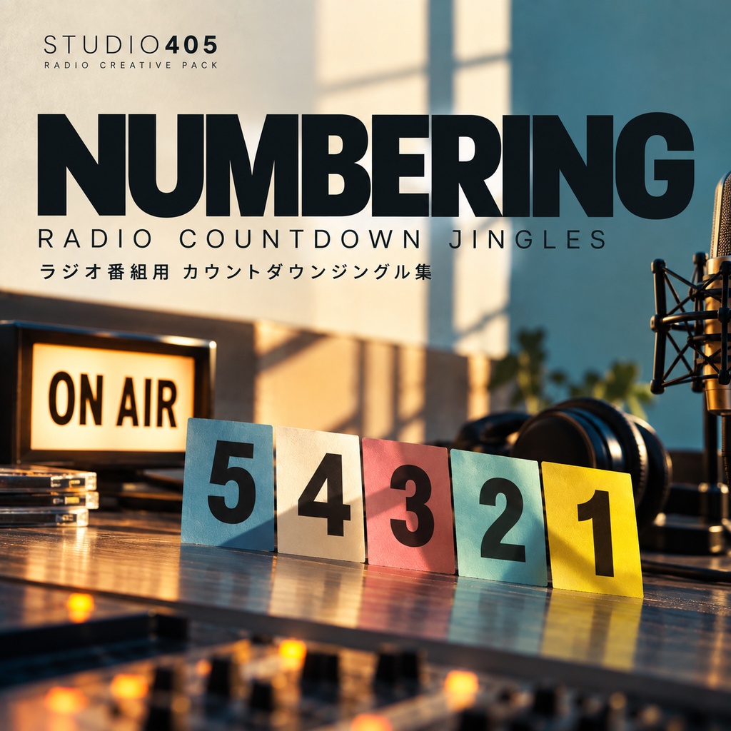 NUMBERING｜カウントダウン・ランキング用 汎用ジングル