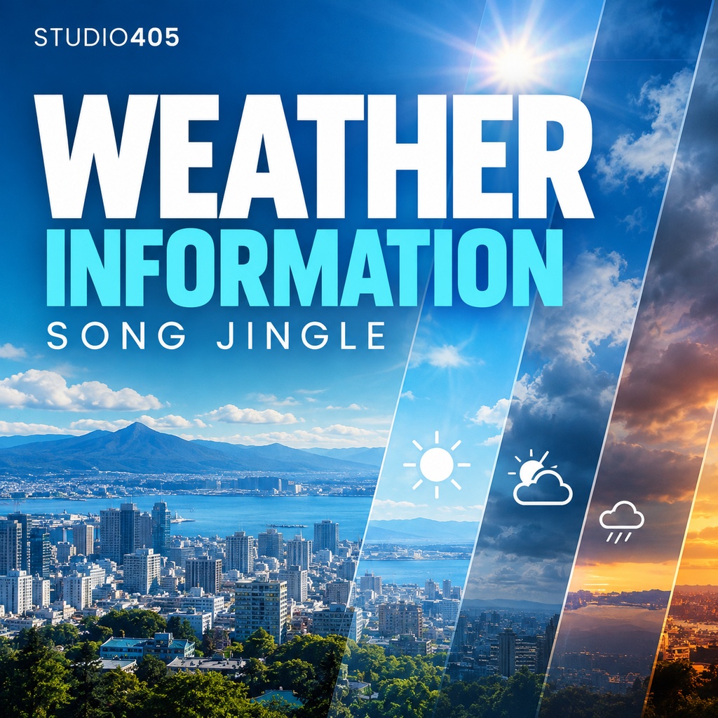 WEATHER INFORMATION｜天気予報・ウェザーコーナー用SONGジングル