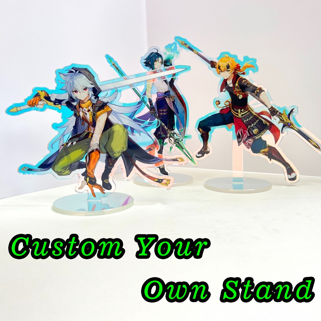 Custom-made High quality Acrylic stand ( 15 cm ) | Personalized Gift Anime Character Cartoon Acrylic Stand Custom Transparent Printing Souvenir