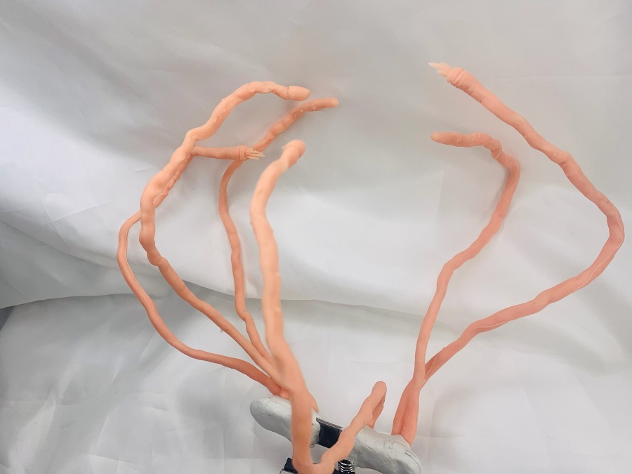 【動く!触手スタンド】(6本30cmサイズ)メガミデバイス 30ms 美少女プラモ フギュア等に!