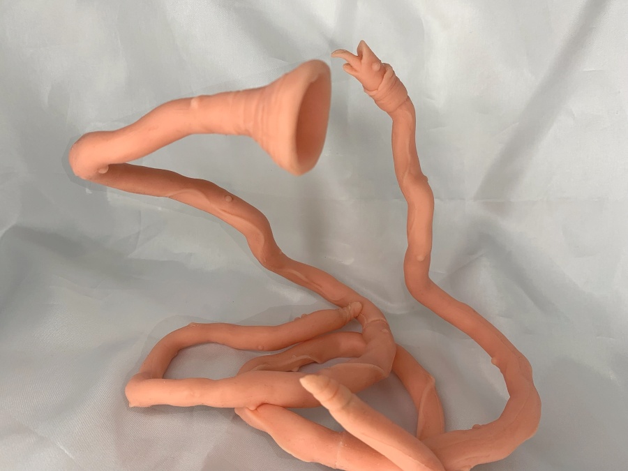 ■ 触手 ■【Bセット】 ドール フィギュア スタンド (シリコン製60cm 2本組)