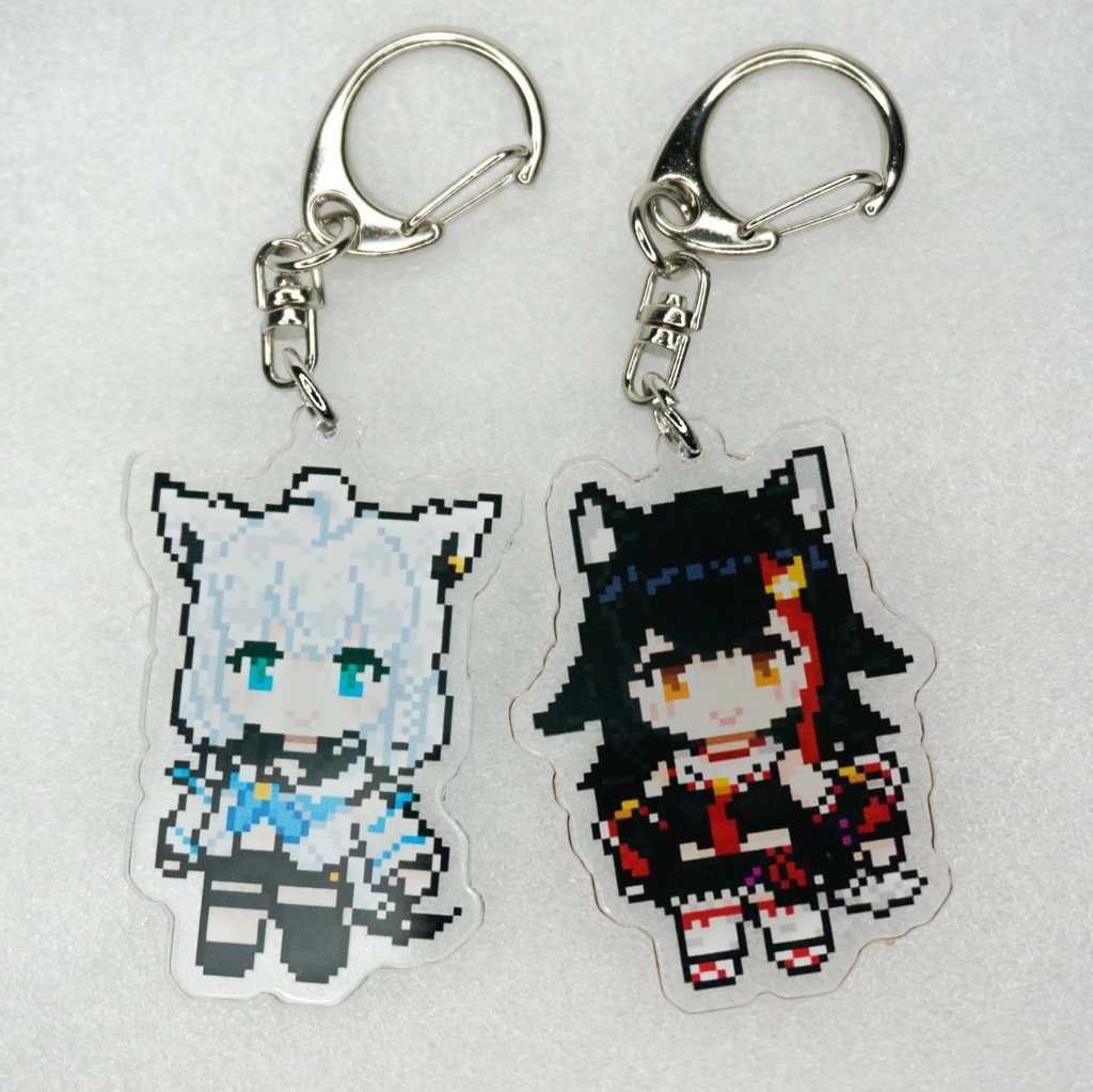 【非公式】ホロライブ ドット絵アクリルキーホルダー ゲーマーズ