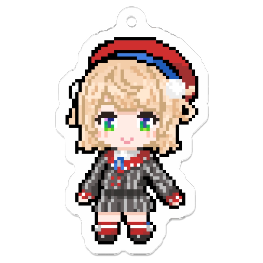 【非公式】しぐれうい ドット絵アクリルキーホルダー