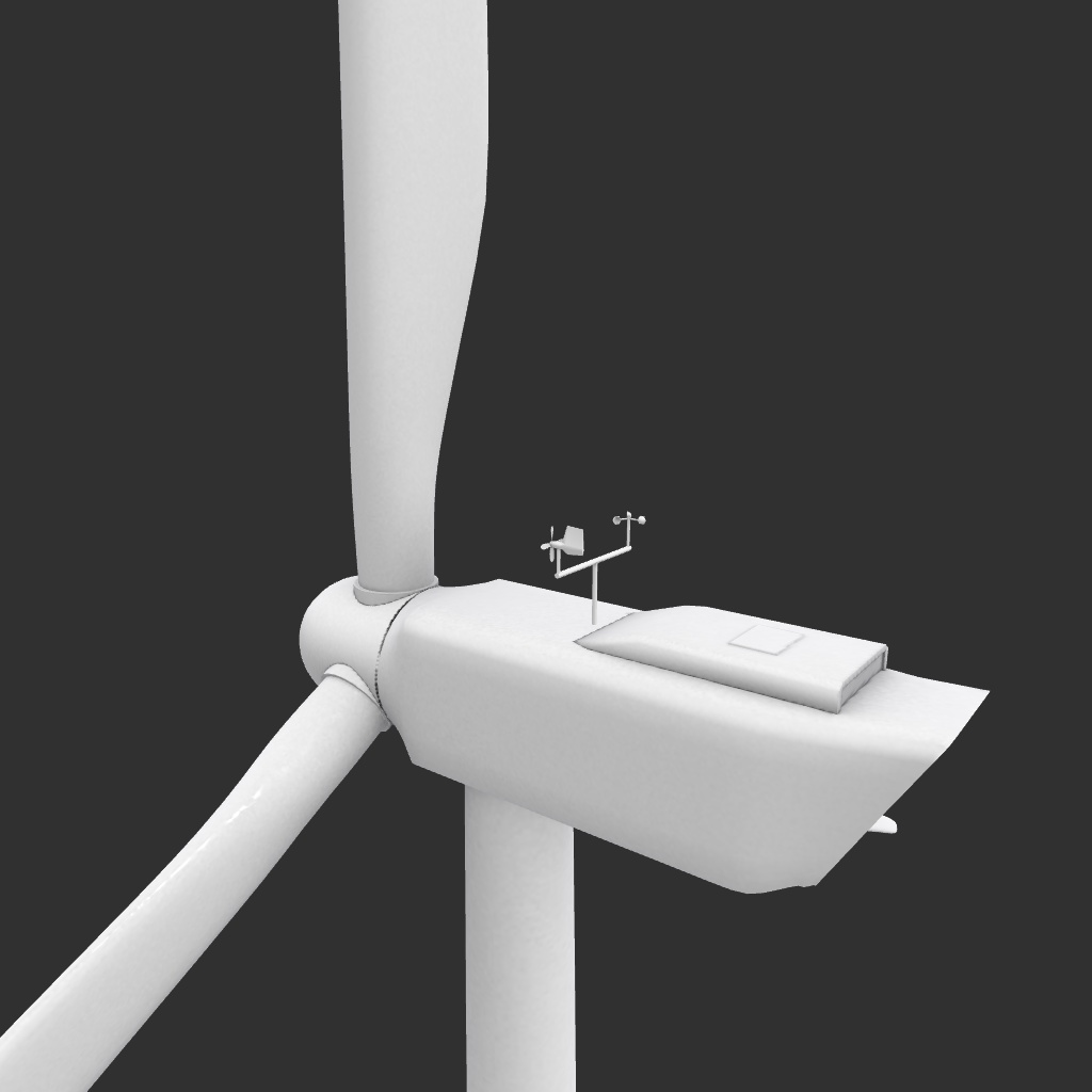 風力発電機-Wind Turbine Generator 3Dモデル