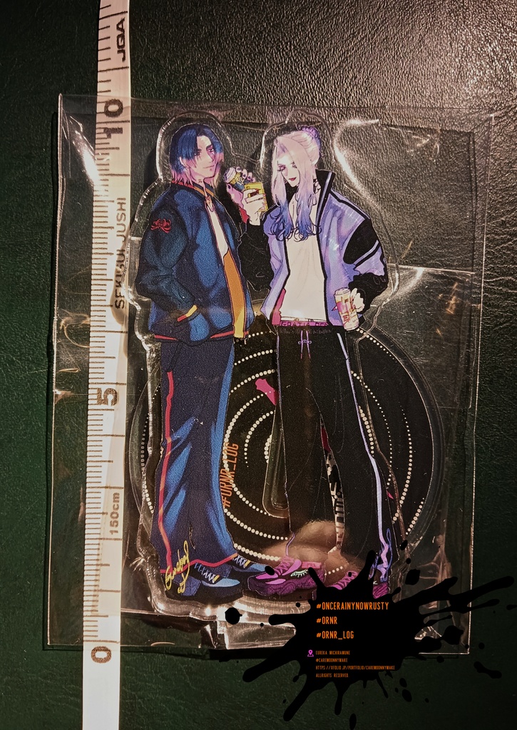 【ORNR】飲もうよザザサビ♡アクスタ(試作)