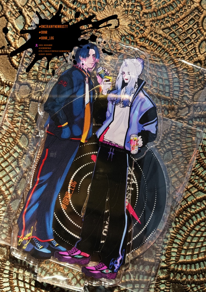 【ORNR】飲もうよザザサビ♡アクスタ(試作)