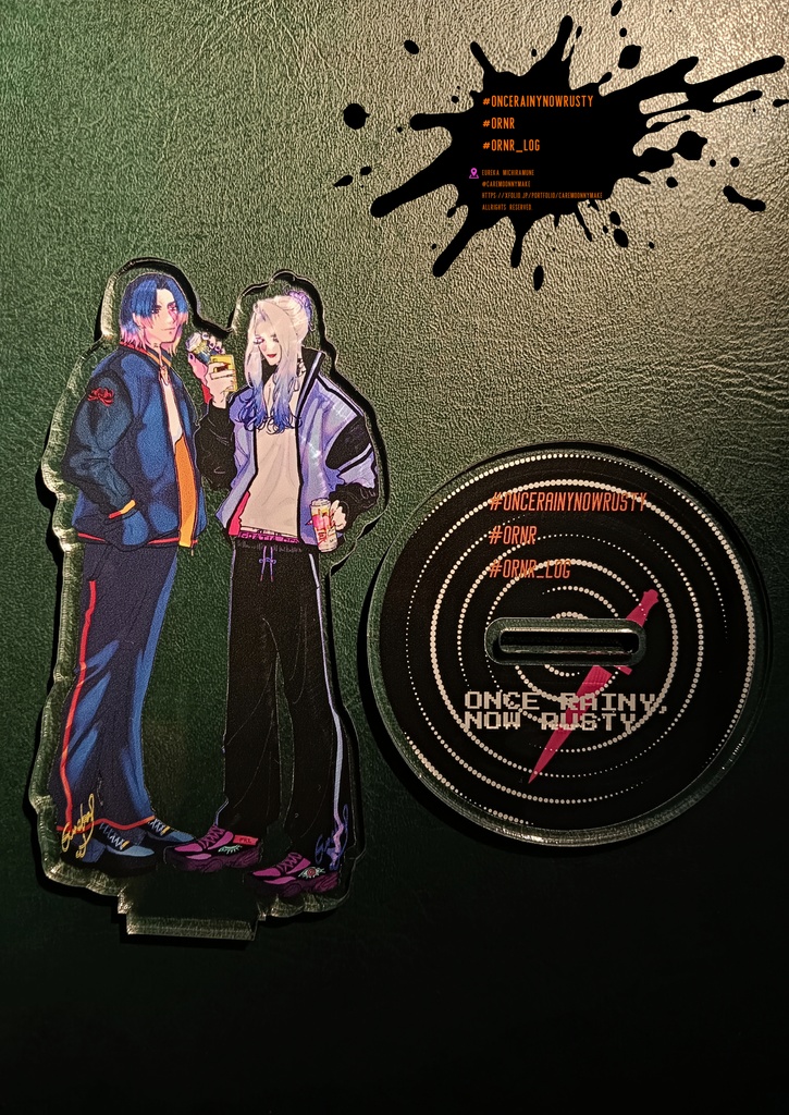 【ORNR】飲もうよザザサビ♡アクスタ(試作)