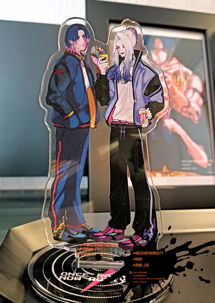 【ORNR】飲もうよザザサビ♡アクスタ(試作)