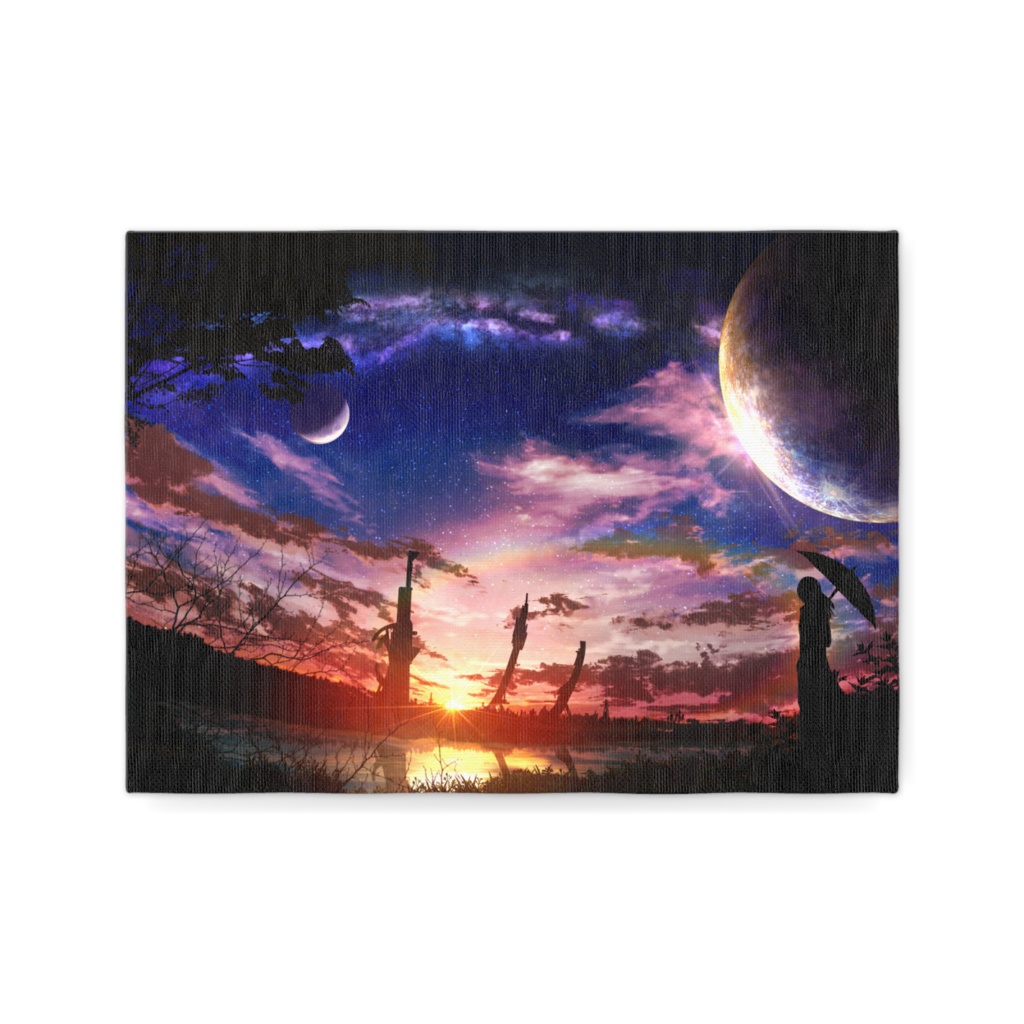 夕暮の招待　キャンバスアート