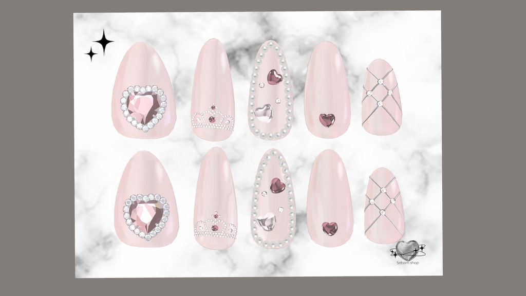 はむネイルチップ(+Kikyo)