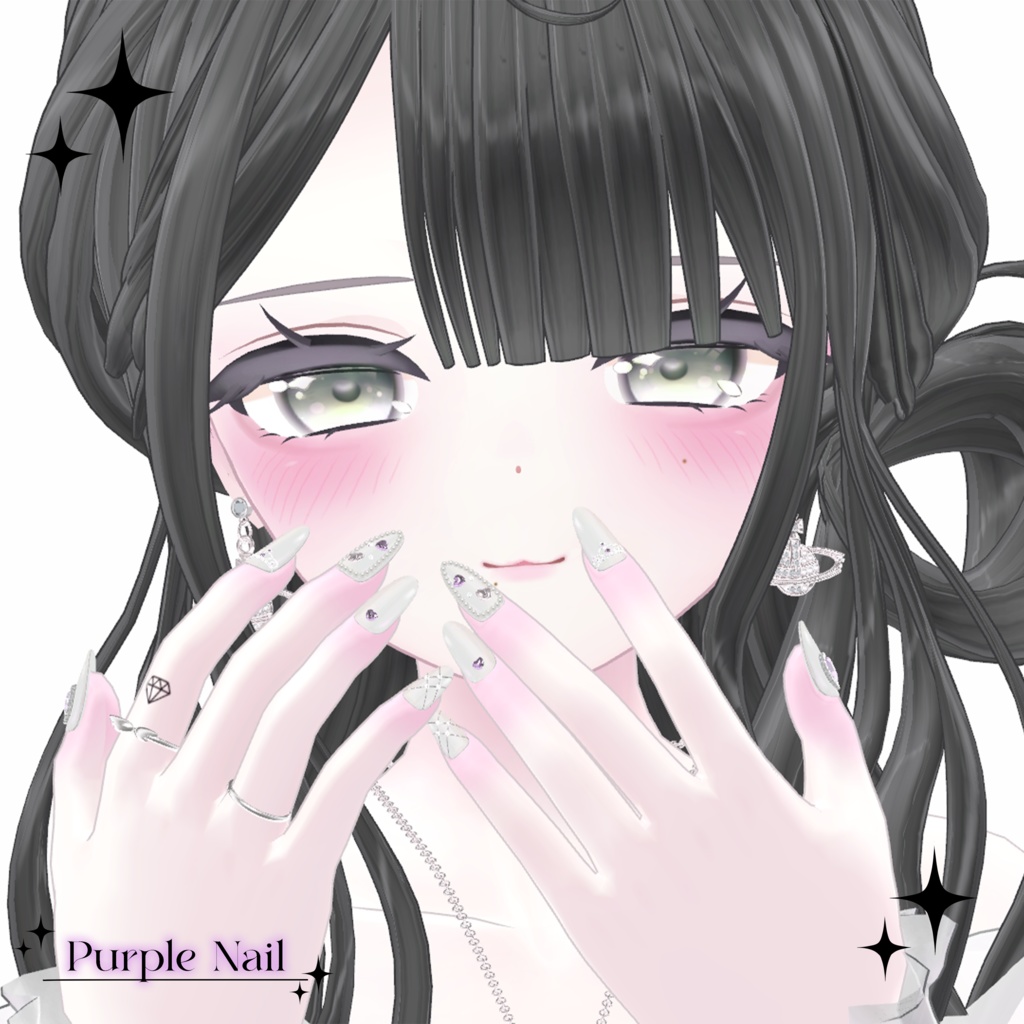 はむネイルチップ(+Kikyo)