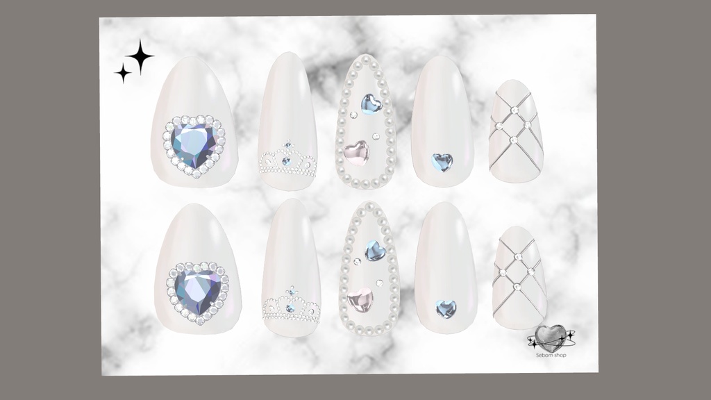 はむネイルチップ(+Kikyo)