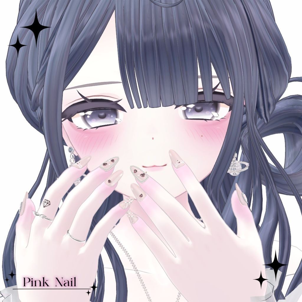 はむネイルチップ(+Kikyo)