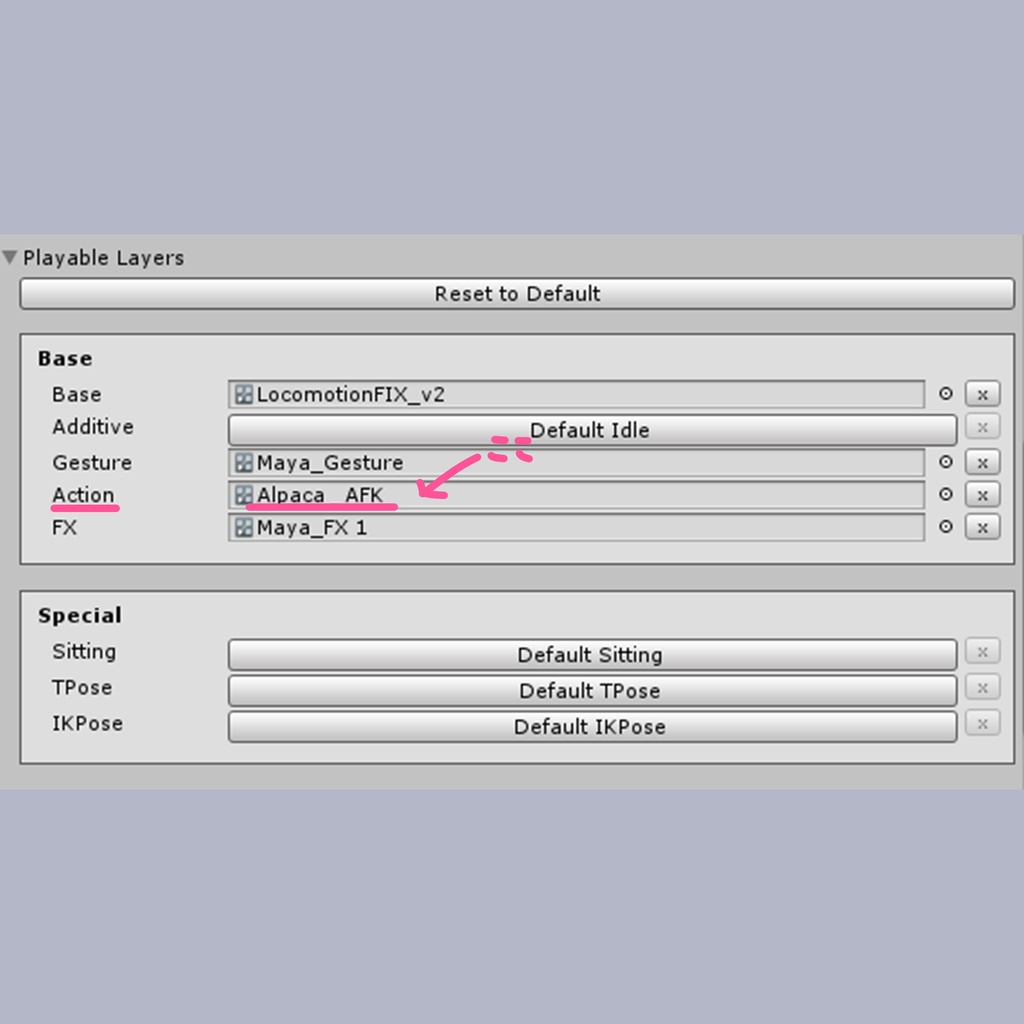 ふわふわアルパカモーション