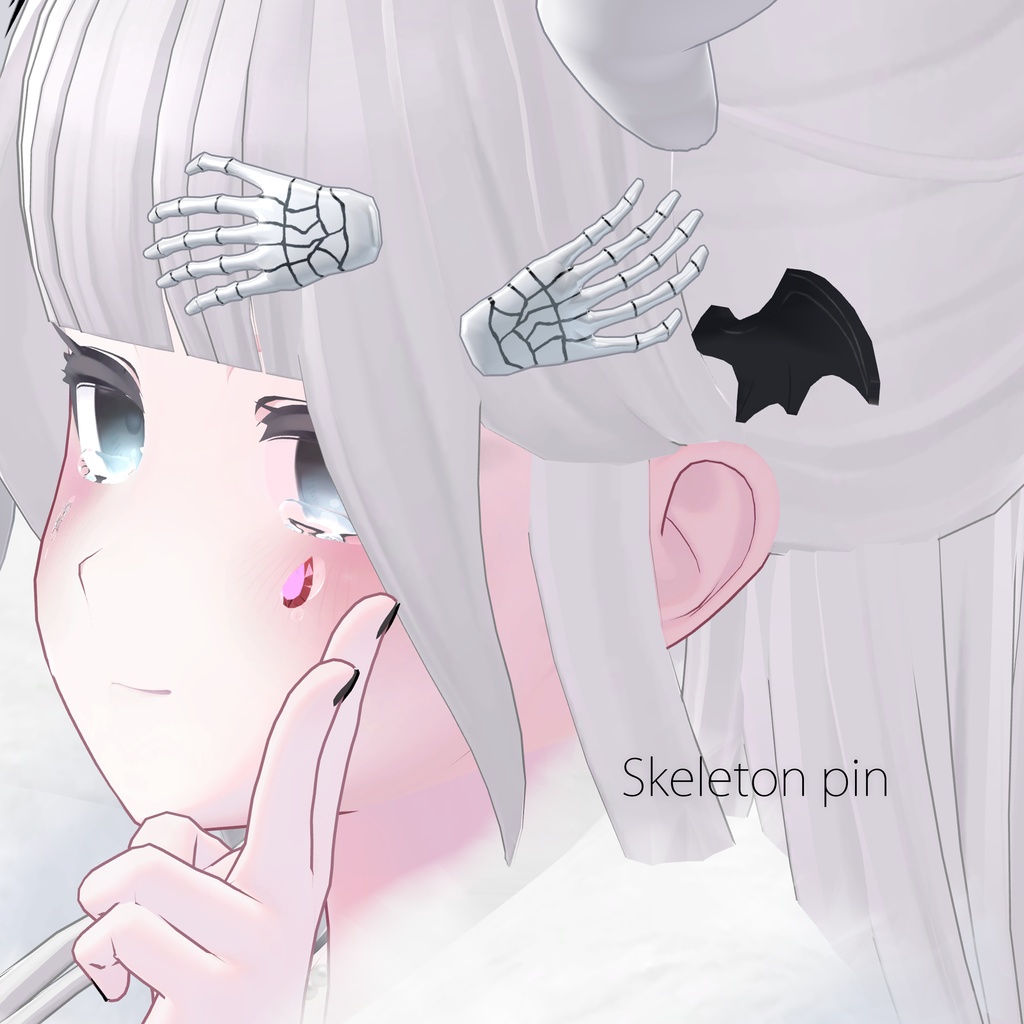 ヴァンパイアハロウィンセット【3D アクセサリー】