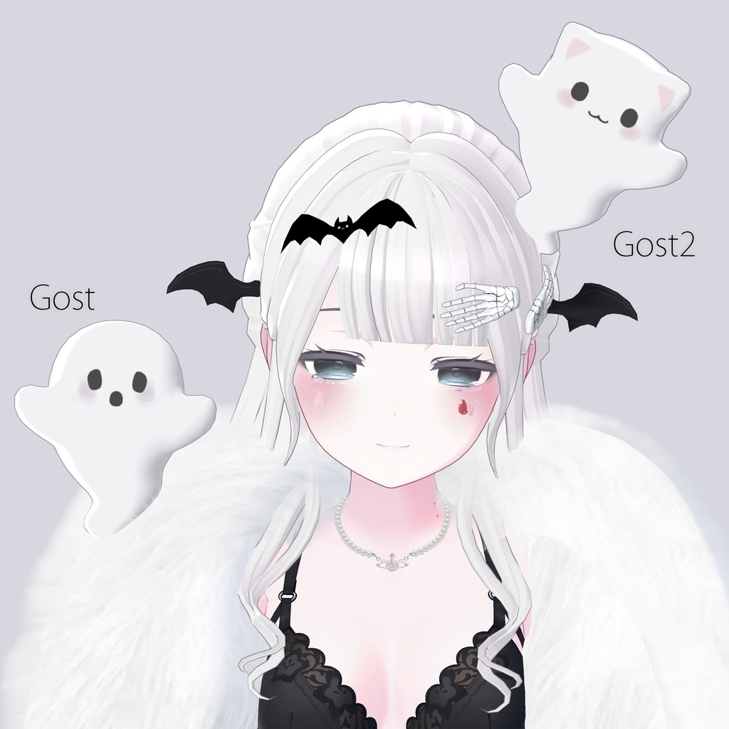 ヴァンパイアハロウィンセット【3D アクセサリー】